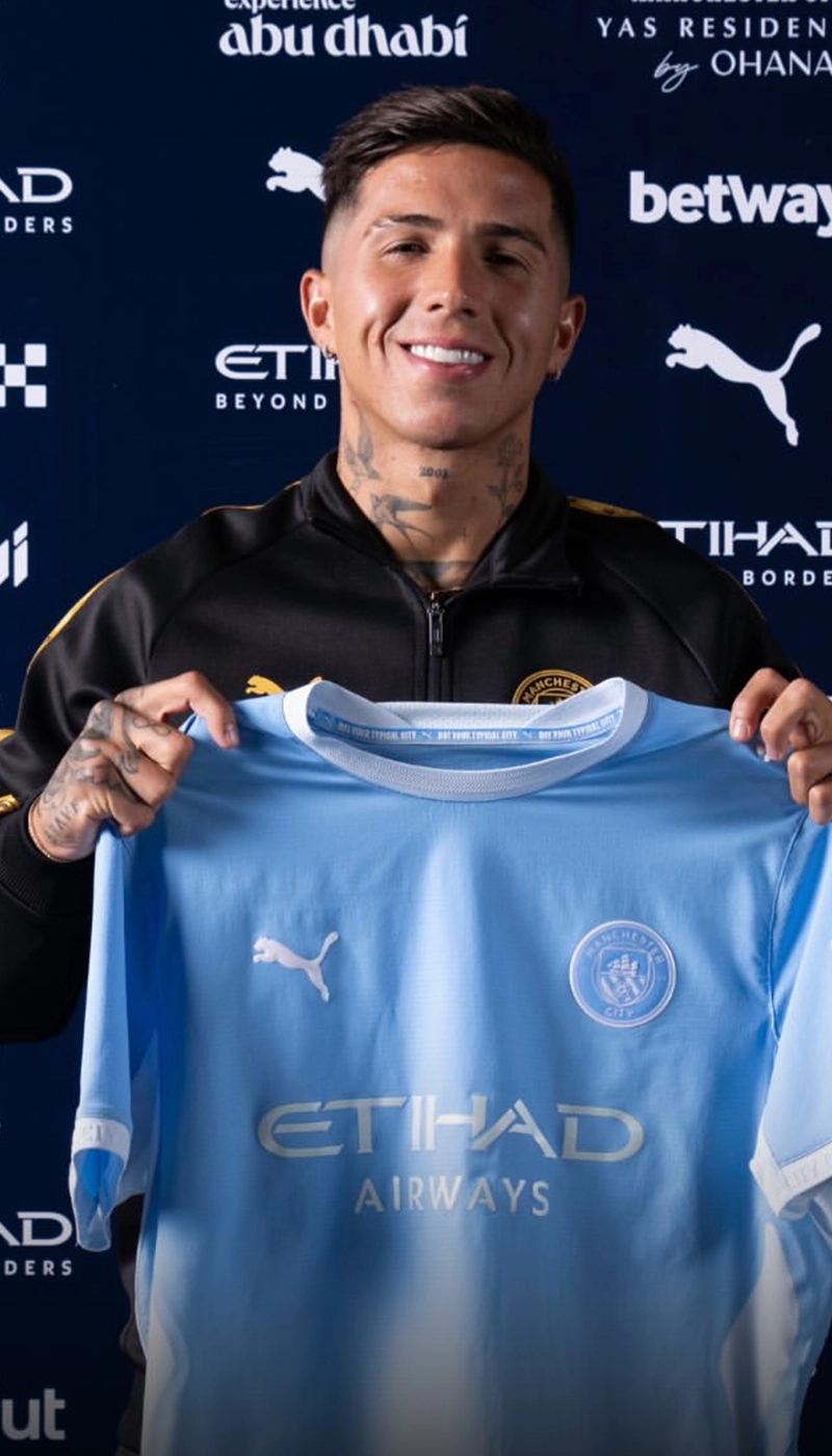 Enzo Fernandez completes Record Manchester City Deal